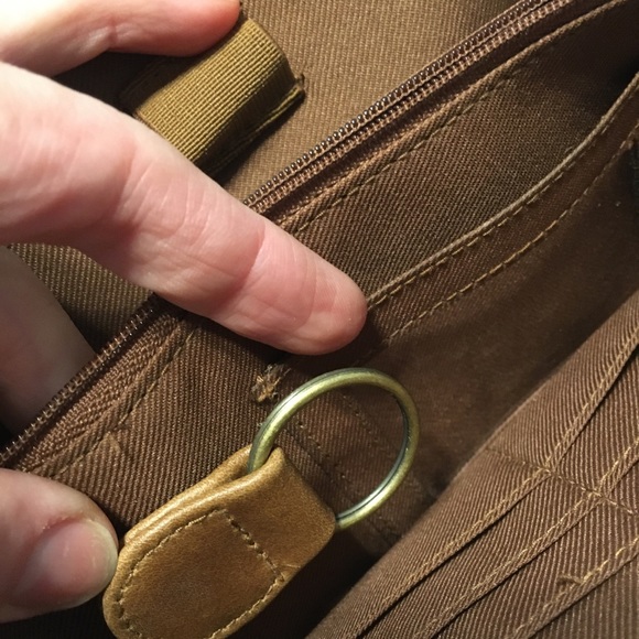 Gorgeous brown vintage looking crossbody purse - Picture 8 of 8